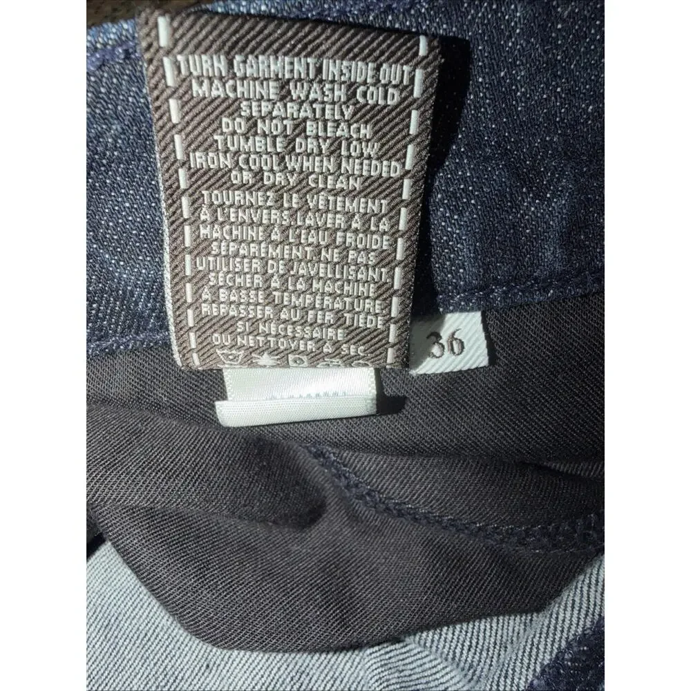 7 For All Mankind Austyn Relaxed Straight Jeans 36x34